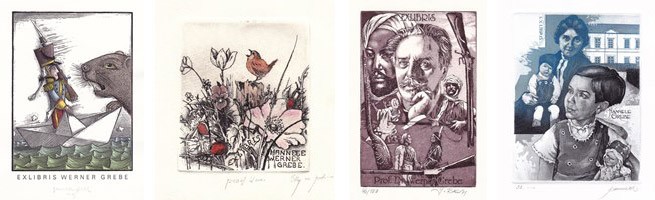 Egbert Herfurth, D - Elly de Koster, NL - Ladislav Rusek, CZ - Hedwig Pauwels, B